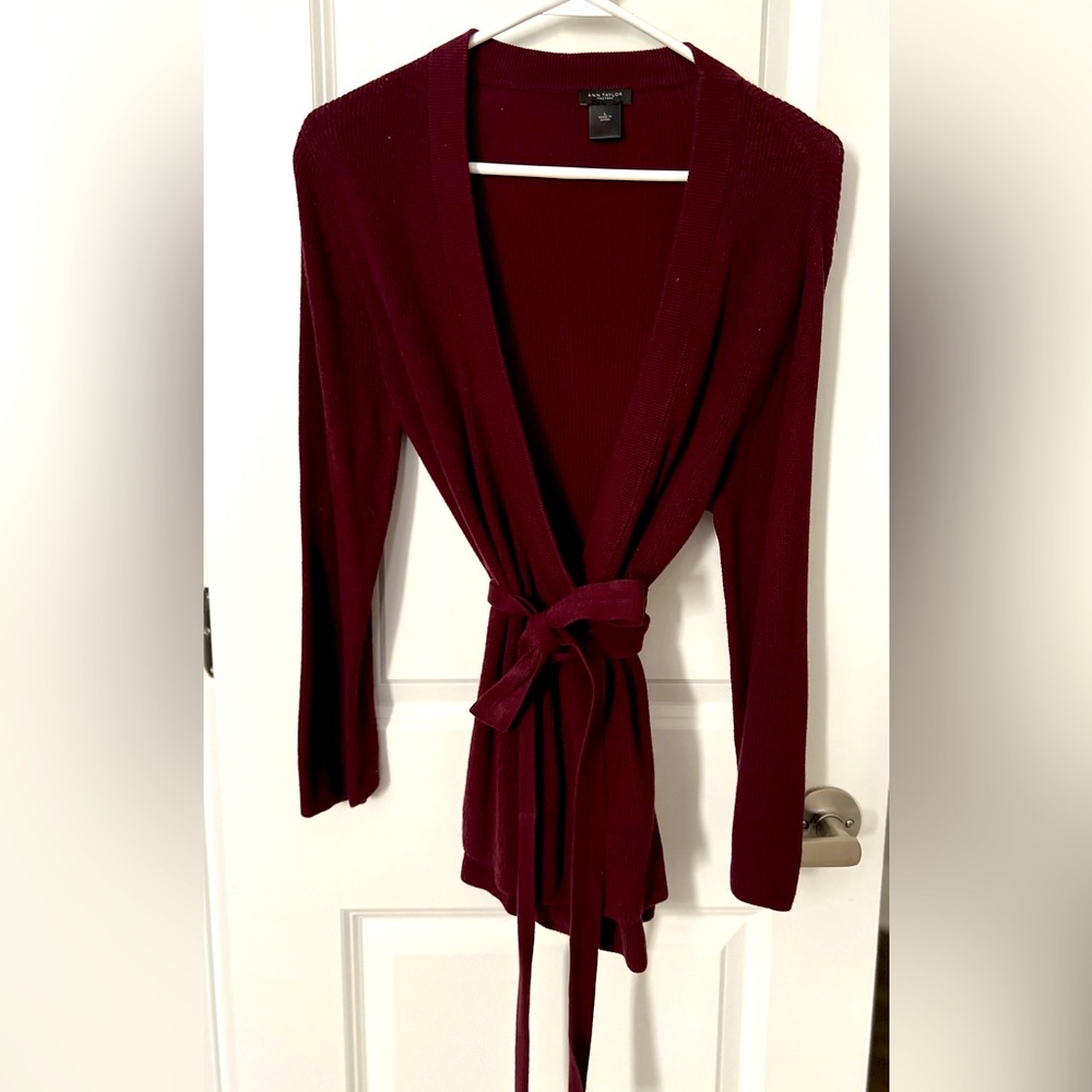 Ann Taylor wrap sweater